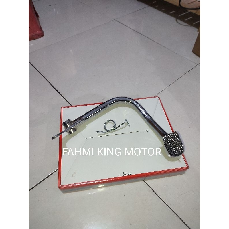 PEDAL REM BELAKANG CROM SET PER NYA CKD YAMAHA RX SPECIAL RX KING RXK RXS RXR YT 115