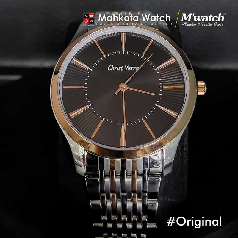 JAM TANGAN PRIA CHRIST VERRA 39225G-14 BLK ORIGINAL