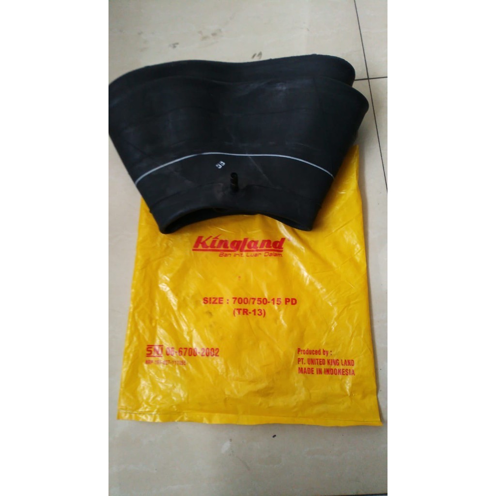 BAN DALAM MOBIL KINGLAND 700/750 VELG RING 15 PENTIL PENDEK