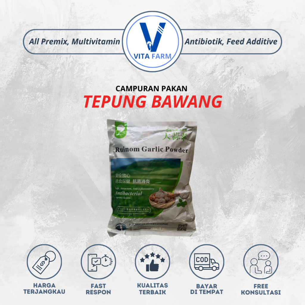 

Garlic Powder - Tepung Bawang campuran pakan