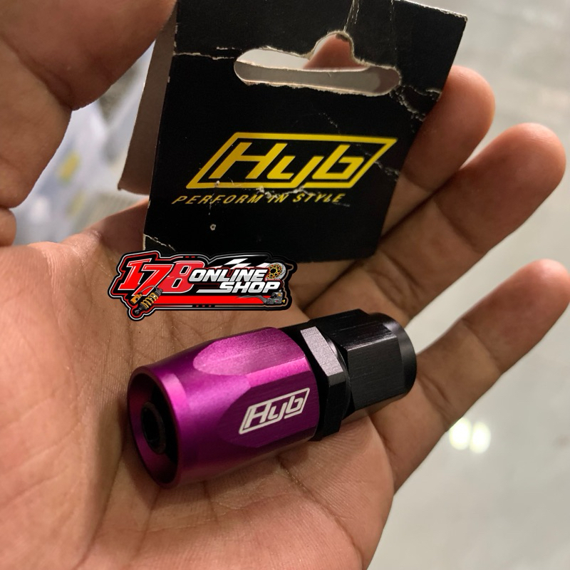 fiting hyb big lurus drat ke selang A6 untuk selang oli/fpr original hyb 🇹🇭