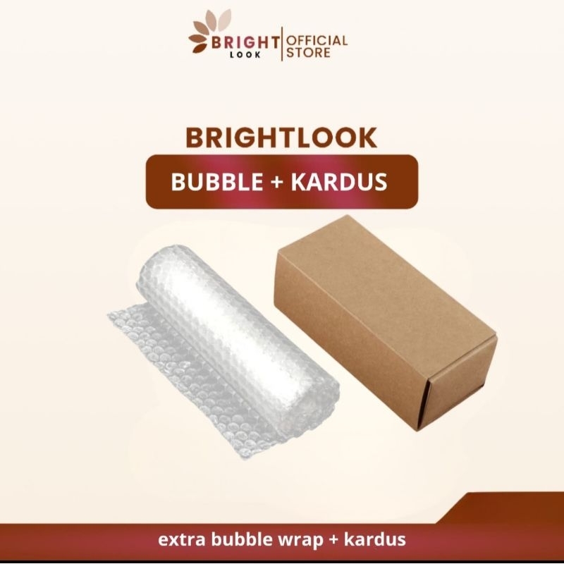 

Tambahan Bubble Wrap + Kardus