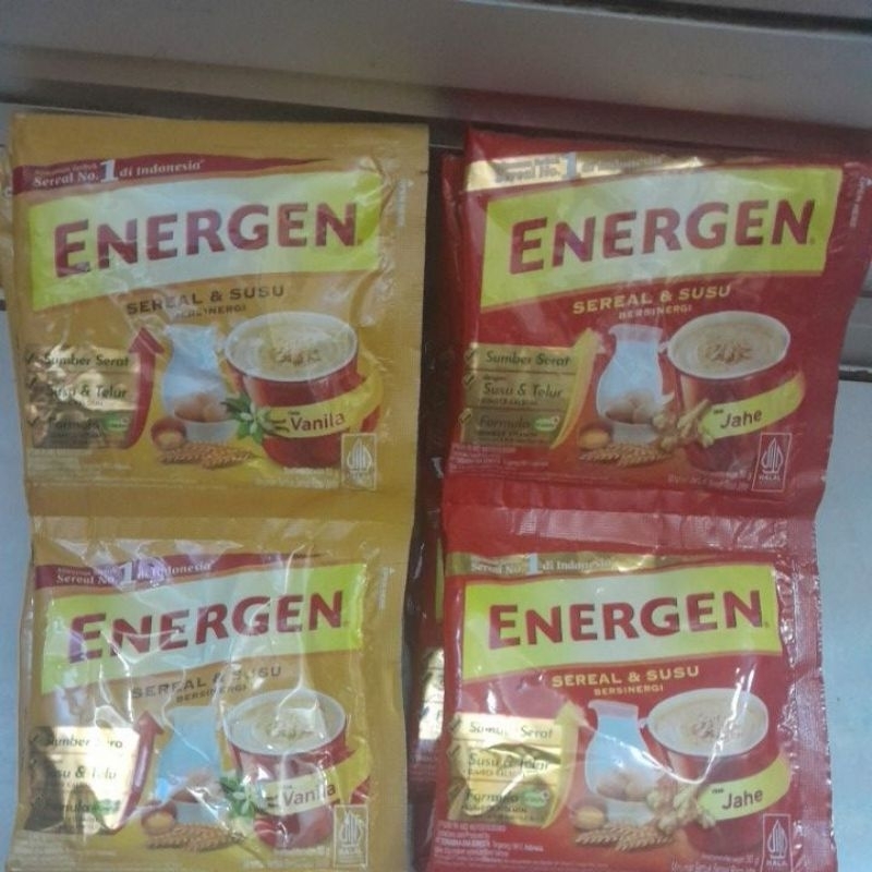 

energen sereal & susu renceng isi 10pcs