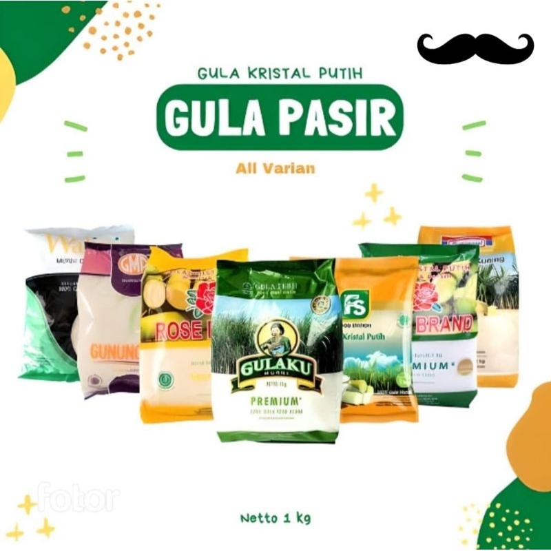 

GULA PASIR GULAKU 1KG PREMIUM BERKUALITAS PREMIUM [SPECIAL]