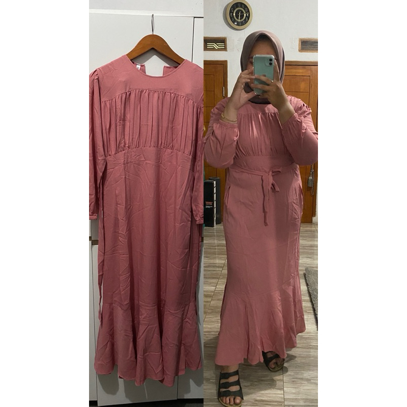 GAMIS BAHAN LADY ZARA PREMIUM