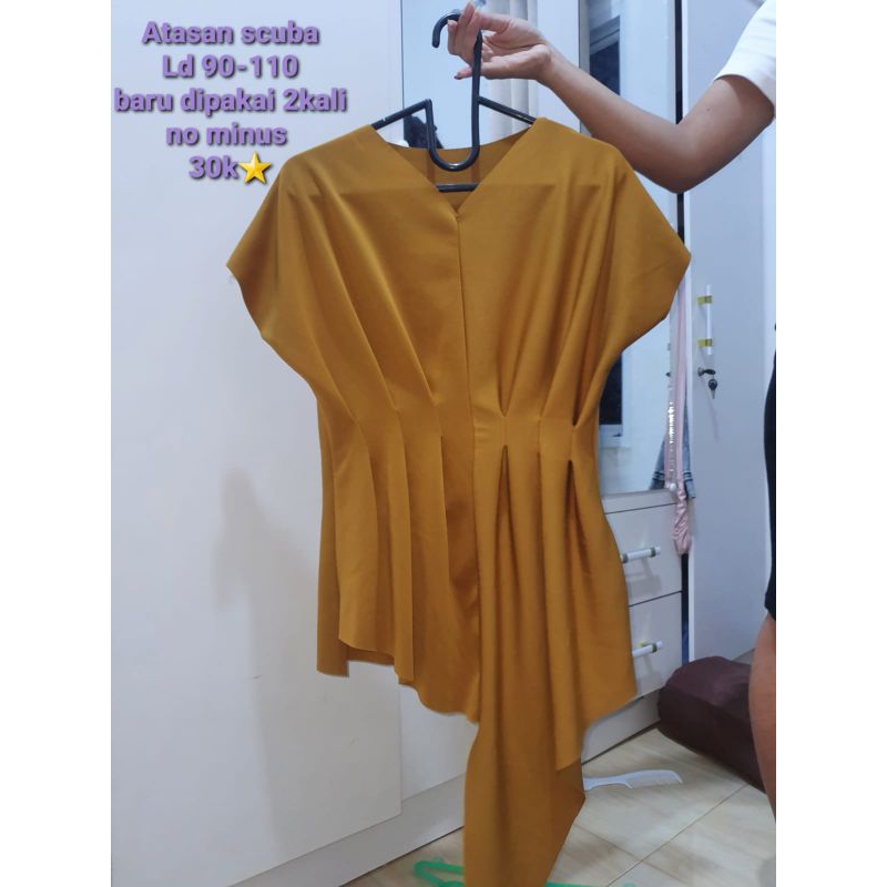 preloved atasan scuba