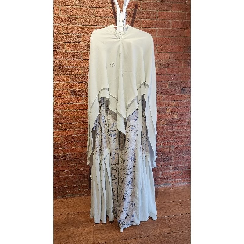 HSE Official Set Syar'i preloved - baju muslim - baju syari - oneset syari - hijab set