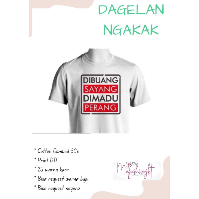 KAOS LUCU DAGELAN NGAKAK MEME (BATCH 1)