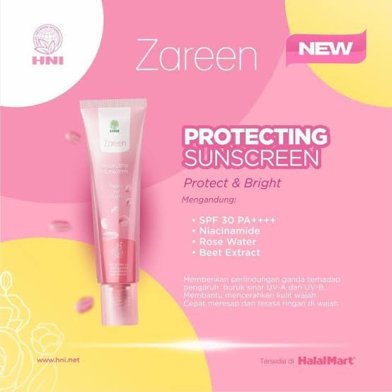 Protecting Sunscreen Zareen 100% Garansi Asli Produk HNI HPAI