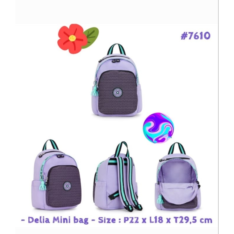 KP 7610 KIPLING BACKPACK TAS RANSEL WANITA