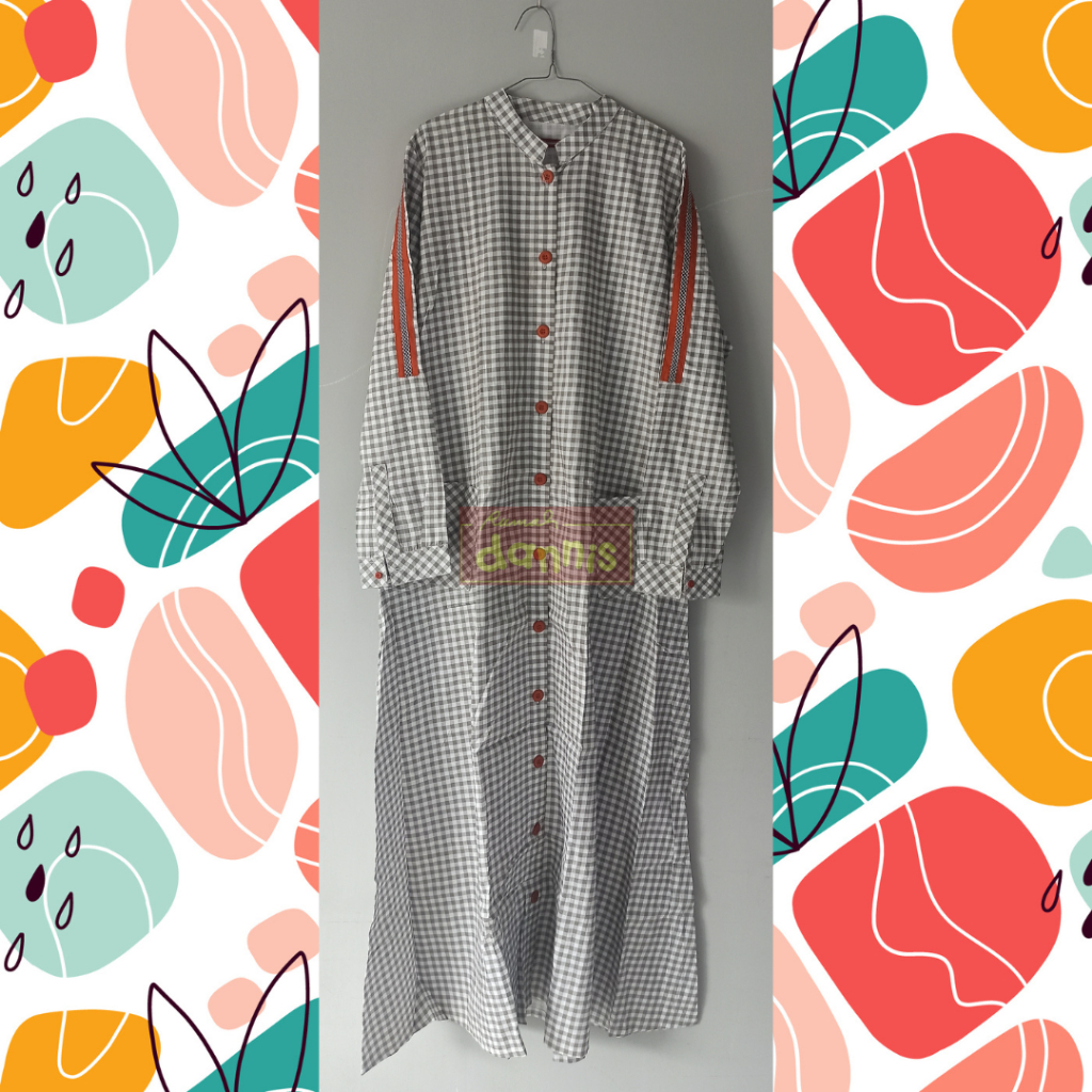 Size XL - ABAYA DEWASA DANNIS - AB80XL