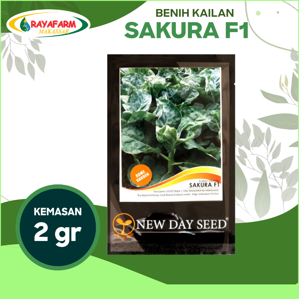 Benih New Day Seed Kailan - Sakura F1