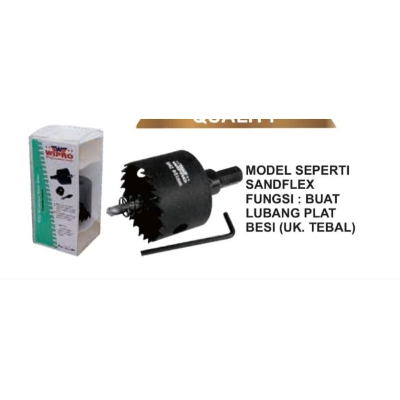 Hole Saw Besi Bi-Metal 19mm WIPRO