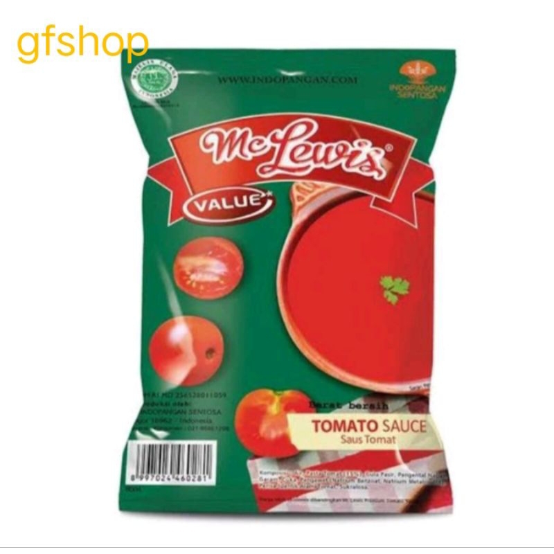 

Mc Lewis Tomato Sause (Saos tomat) 500g