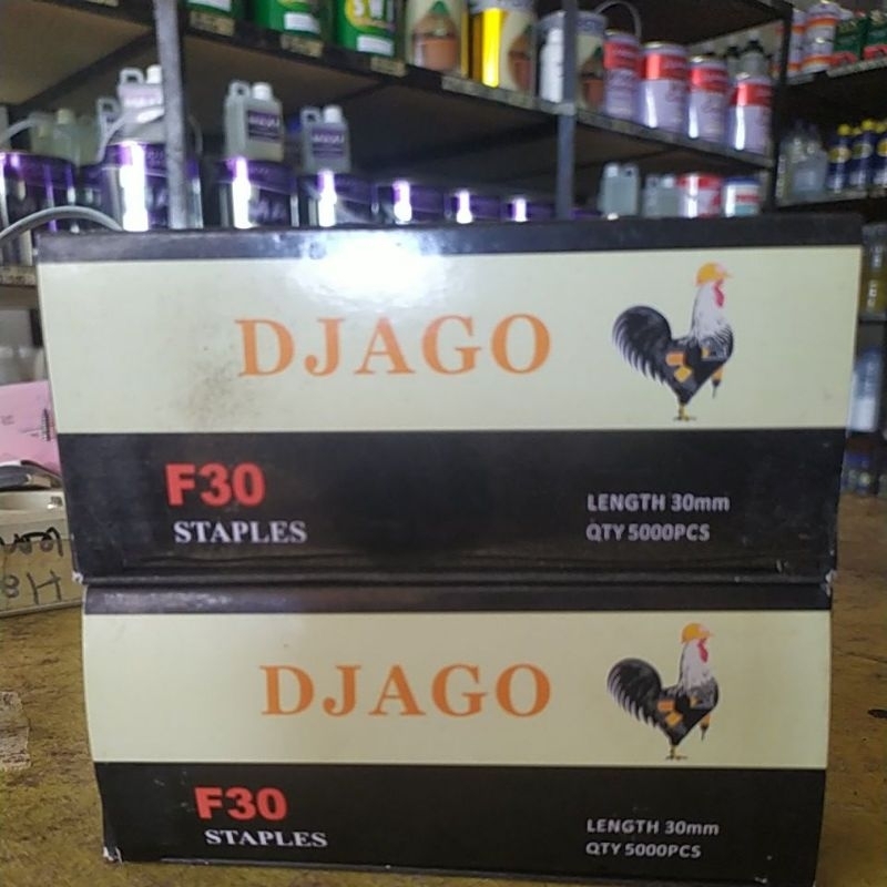 

Paku tembak F30 Isi Staples paku tembak Djago