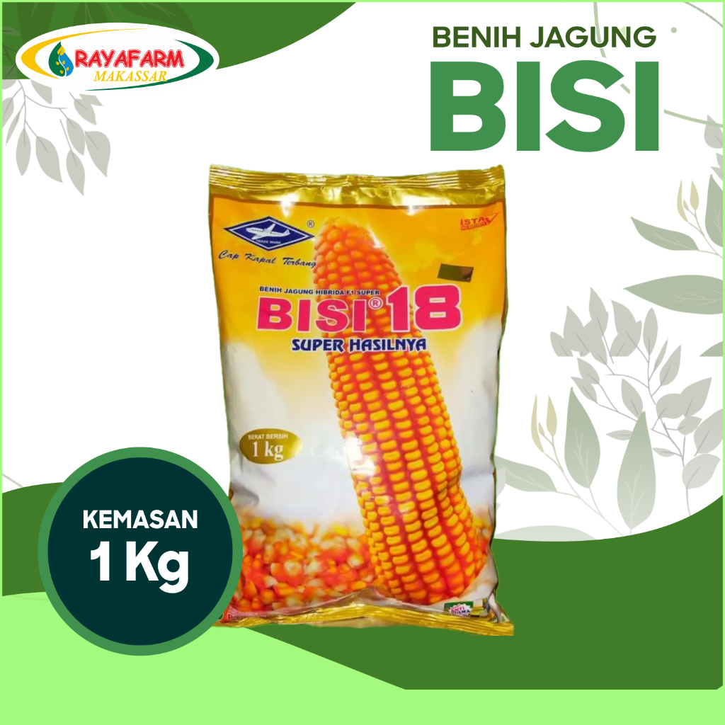 Benih Jagung BISI 18 kemasan 1kg