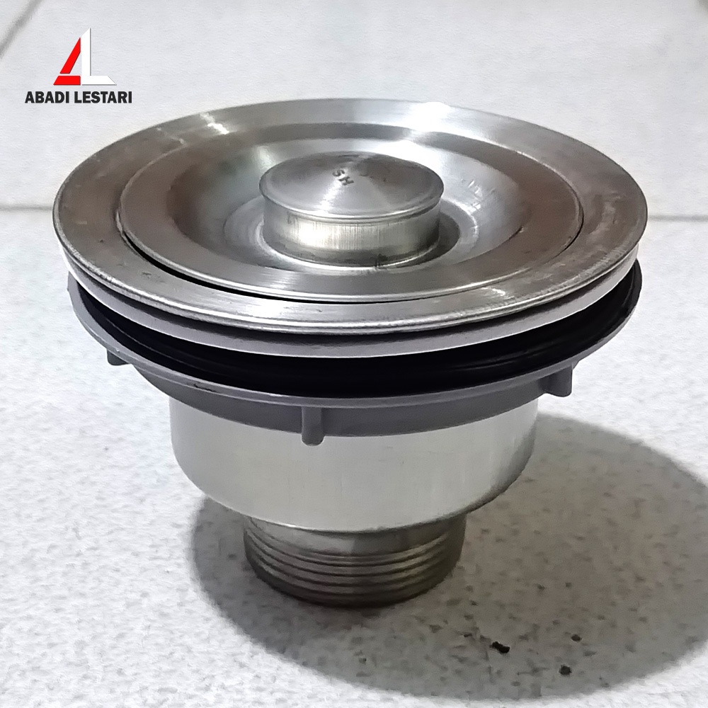 AFUR CUCI PIRING FULL STIANLESS 1.5 INCH / AFUR BAK CUCI PIRING / SARINGAN KERANJANG CUCI PIRING 1-1