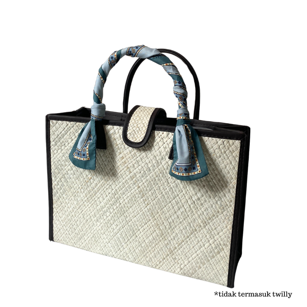 Tas Anyaman Pandan Tote Bag Tas Jinjing Wanita keranjang parcel Hampers