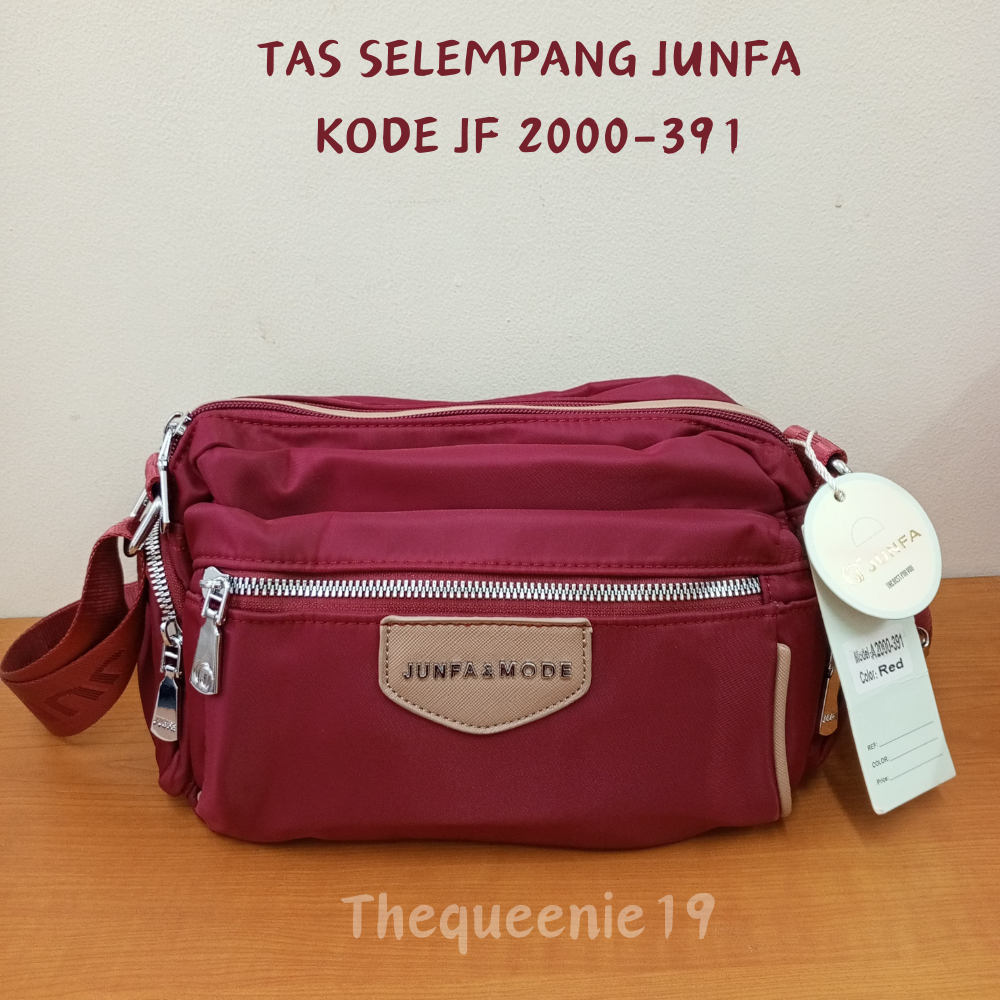 READY SLINGBAG BAG WANITA TAS SELEMPANG JUNFA #JF 2000-391
