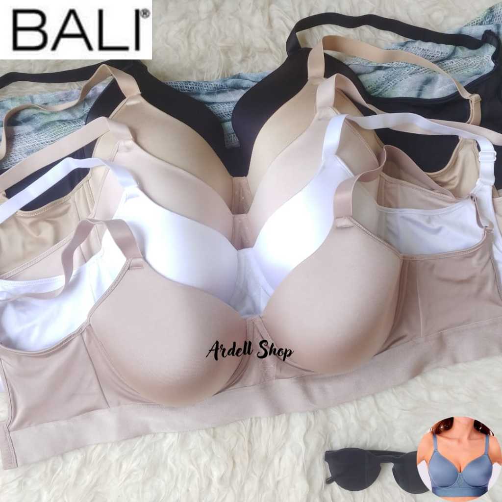 Bra BALI Full Cup Smooth Kawat Besar Big Size 42D 42F 44D 44E Eksport Lembut