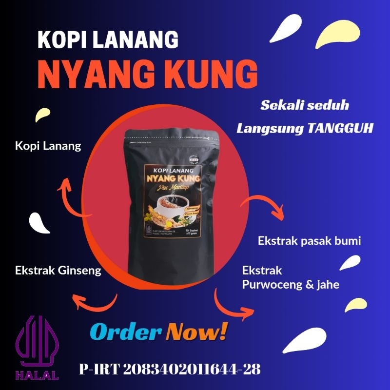 

Kopi Lanang Stamina/kuat tahan lama/10 sachet