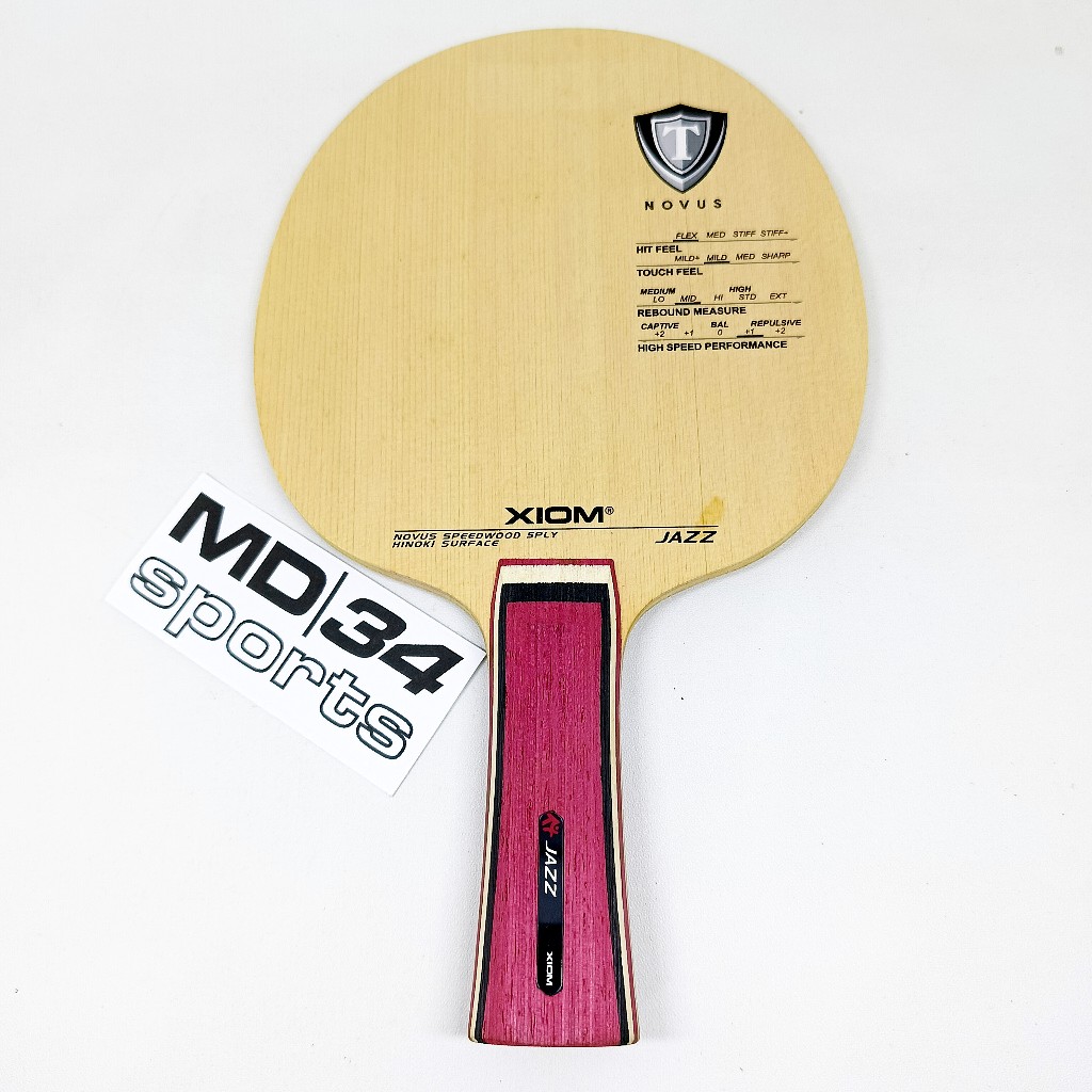 KAYU XIOM JAZZ - blade / kayu / bet pingpong murah