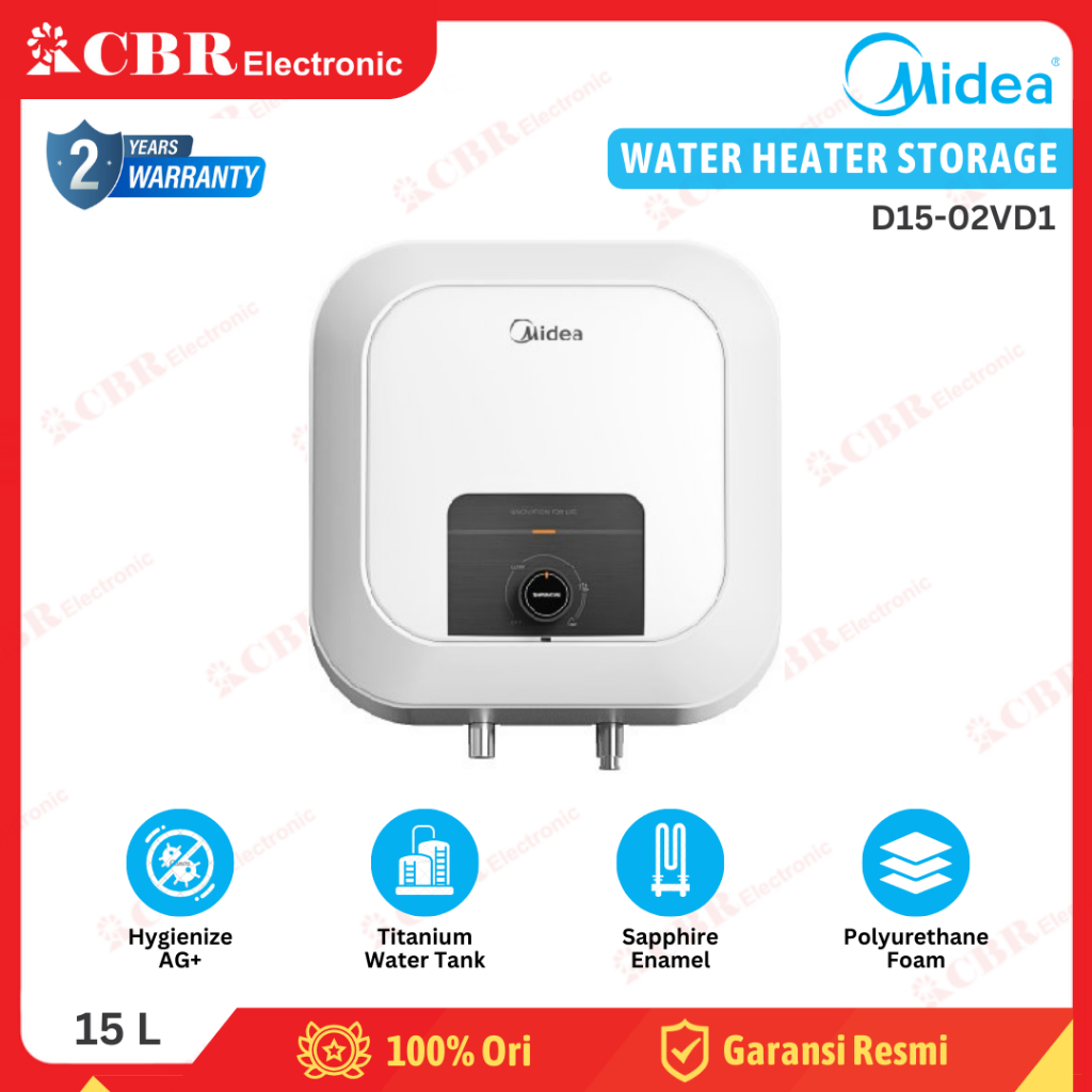 Water Heater MIDEA D15-02VD1 / 15 L