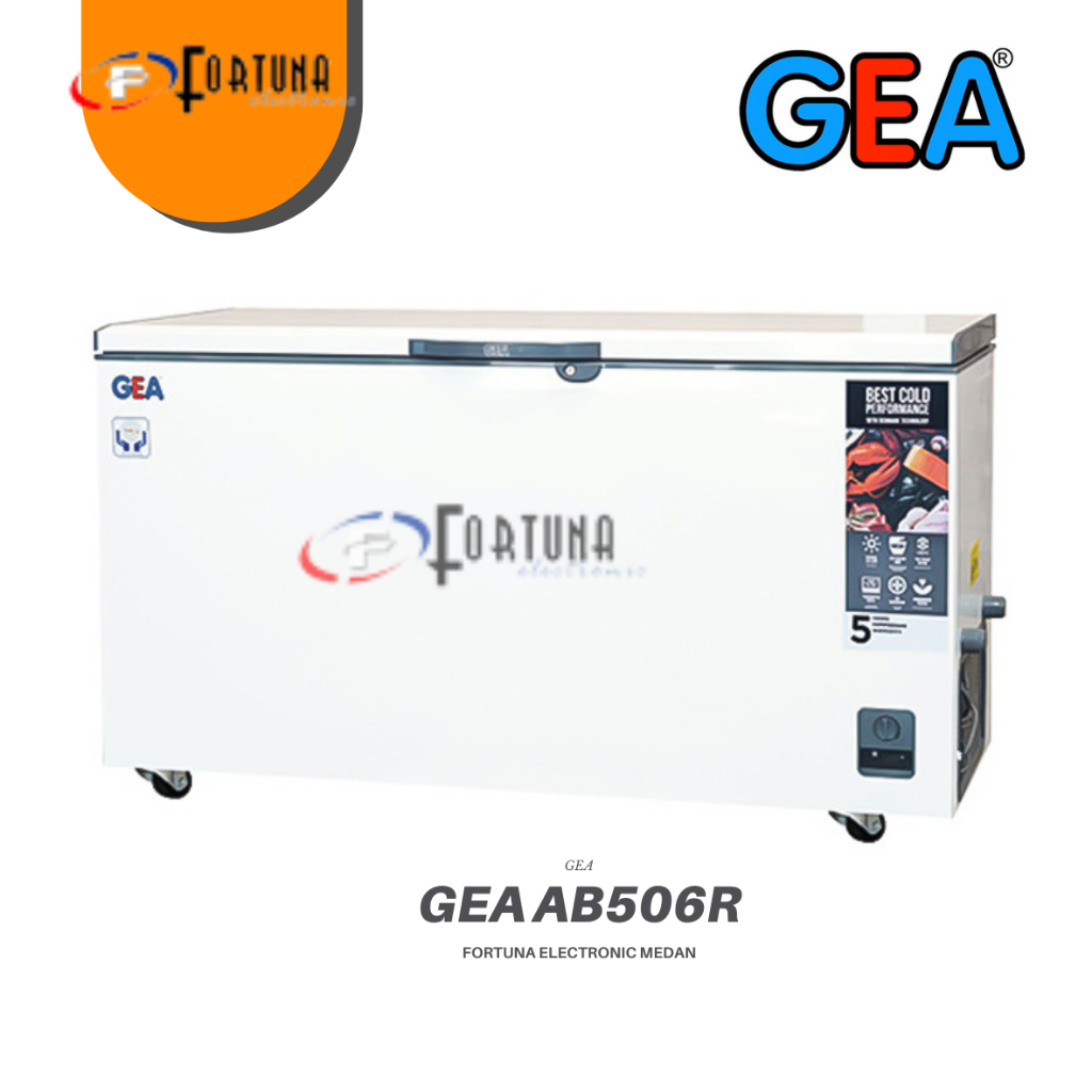 CHEST FREZER BOX GEA AB506R / CHEST FREEZER GEA AB506 R GARANSI RESMI