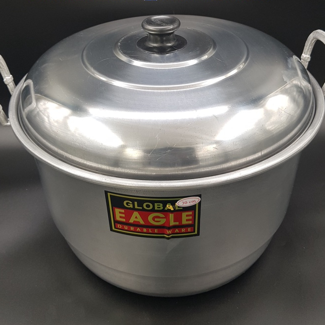 Panci Kukus / Panci Sarangan Stainless Steel / Panci Sarangan Global Eagle 30 - 45