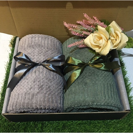 hampers handuk premium couple ukuran 70 x 140/kado pernikahan/kado wedding/hampers wedding/hampers n