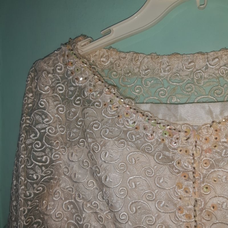 [Preloved] Kebaya Warna Ivory