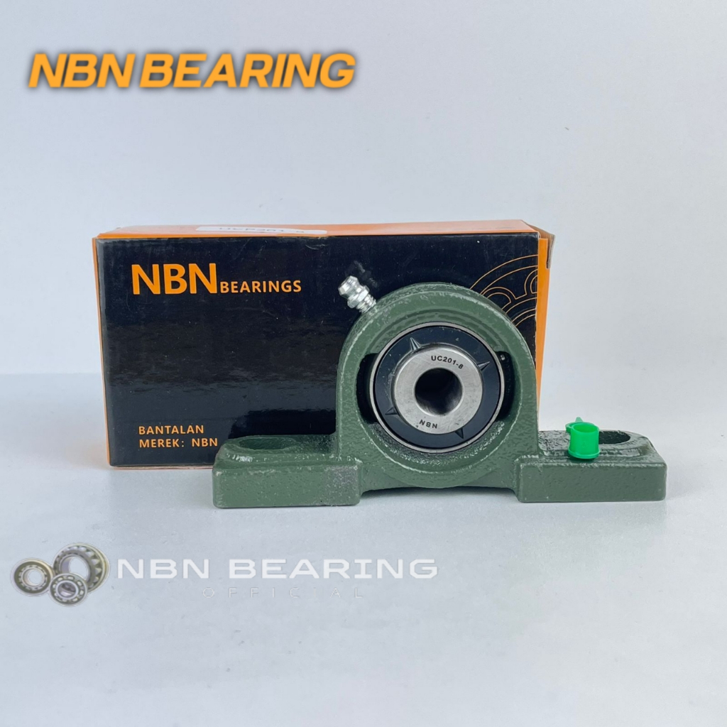 BEARING UCP 201-8 Pillow Block Laher Duduk AS Diameter 12.7 mm NBN Official Original