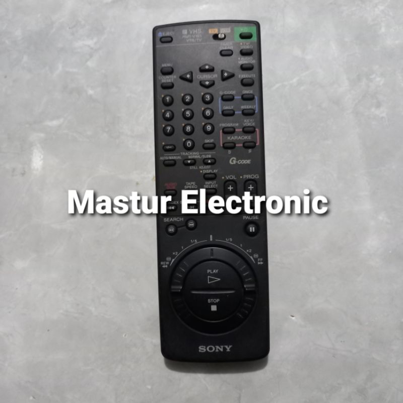 REMOTE REMOT VHS VTR TV SONY
RMT-V165 ORIGINAL