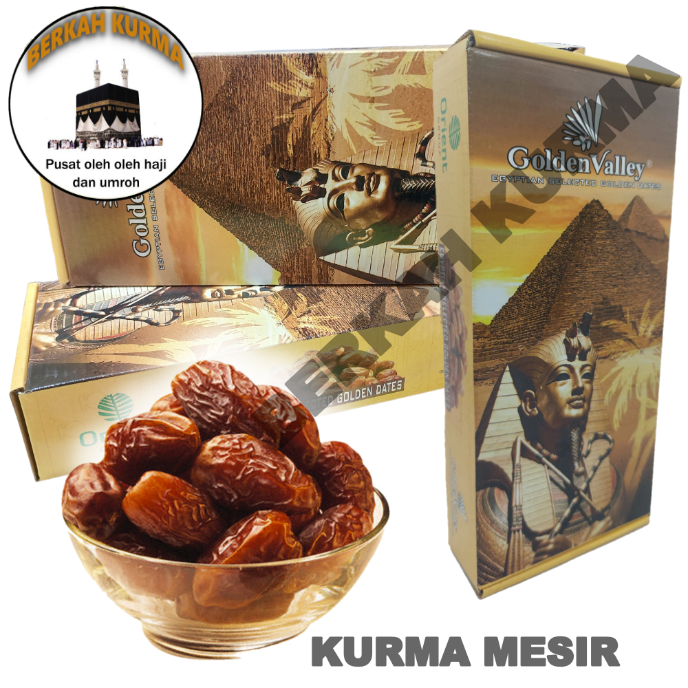 

KURMA MESIR MADU 1KG/KURMA GOLDEN VALLEY