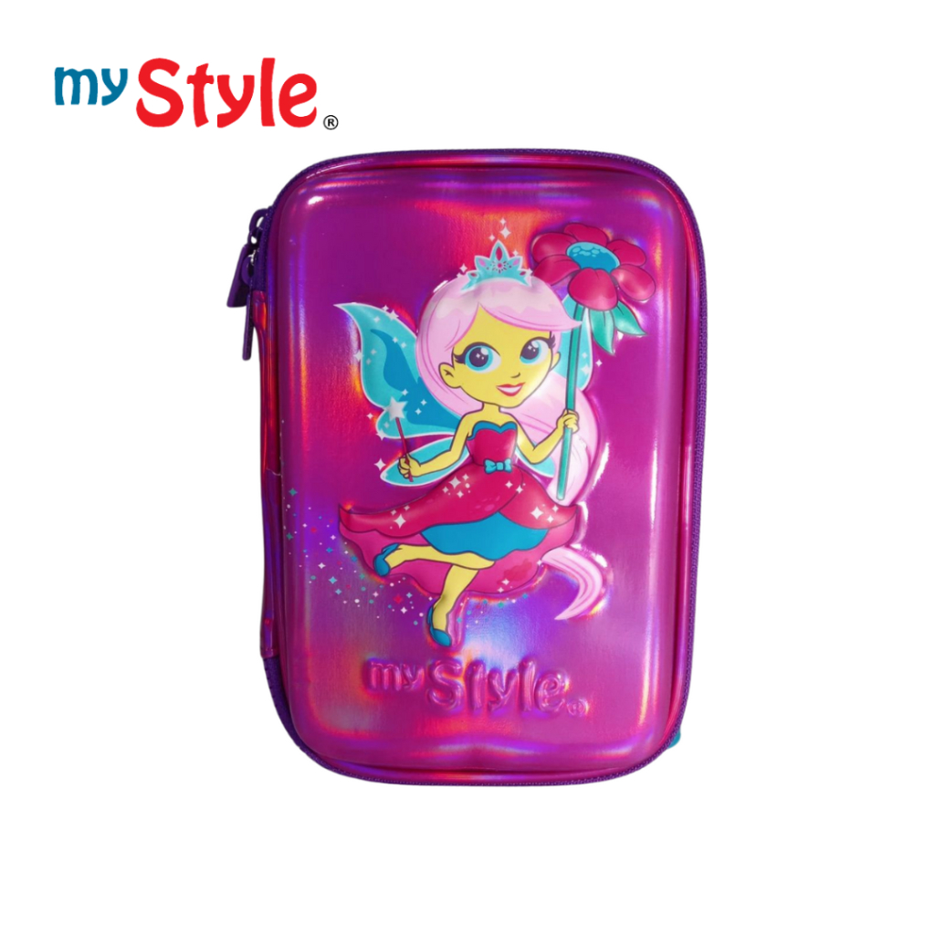 

My Style TM 2277 Fairy Princess Hardtop Pencil Case Metal Finish Material - Tempat Pensil Multifungsi 3D Karakter Anak Perempuan