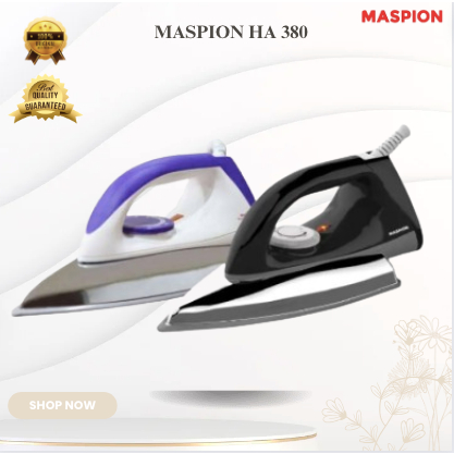 MASPION SETRIKA HA 380 SETRIKA LISTRIK/HA380/HA 380/HA-380/MASPION SETRIKA ORI MURAH
