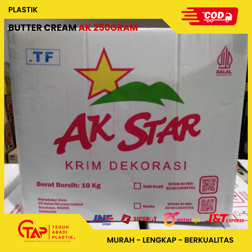 

Butter Cream AK 250gram