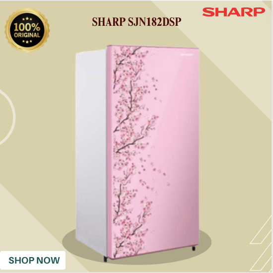 KULKAS SHARP 1 PINTU SJN182DSP 157 L/SJN-182DSP/SJN 182DSP/SHARP KULKAS MURAH ORIGINAL BERGARANSI