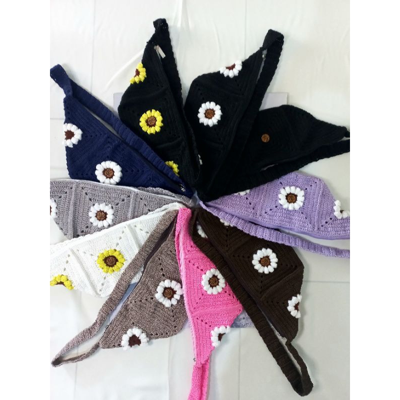 SLING BAG RAJUT GRANNY DAISY