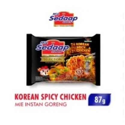 

SEDAAP MIE INSTAN SELECTION KOREAN SPICY CHICKEN 87 GR