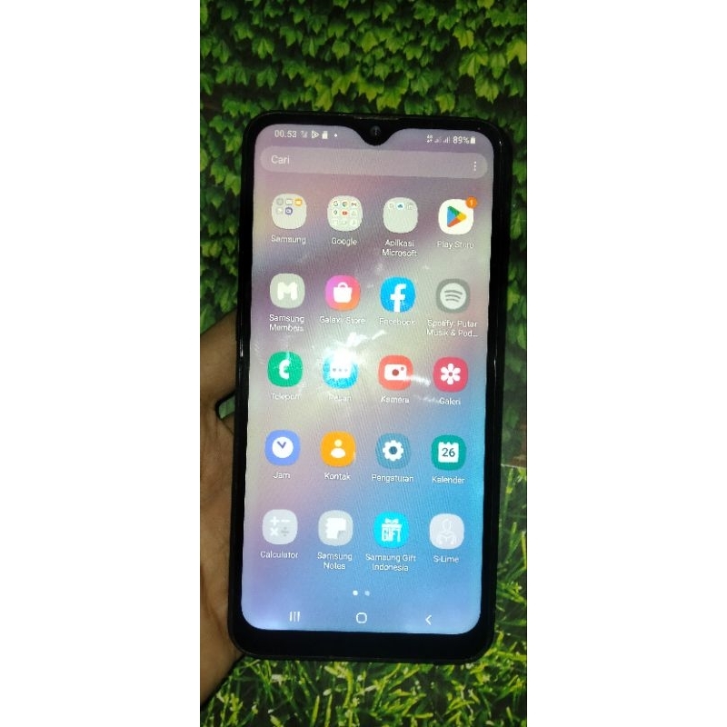hp second Samsung A10s unit normal tinggal pake