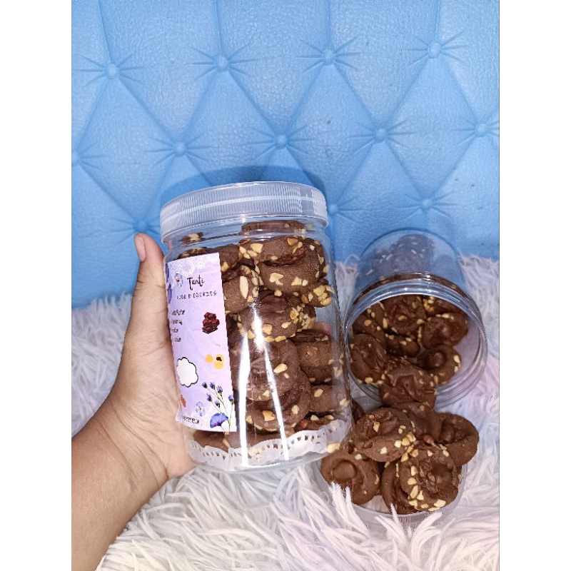 

kue kering premium. cookies coklat kacang 500g