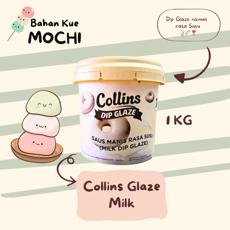 

Glaze Collins Milk 1KG