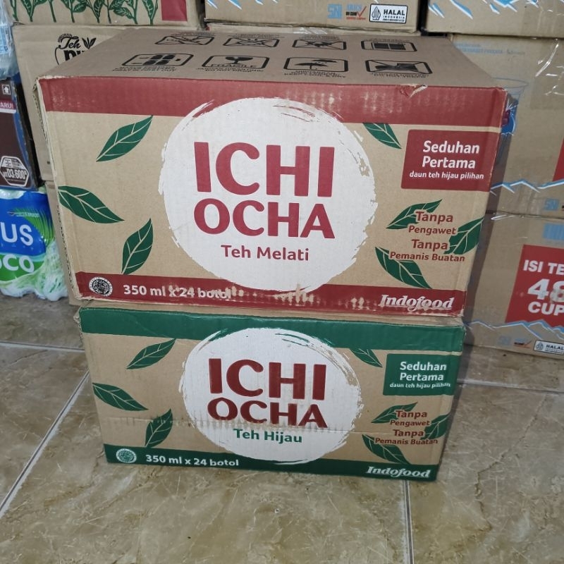 

ichi ocha melati ocha 350ml x 24