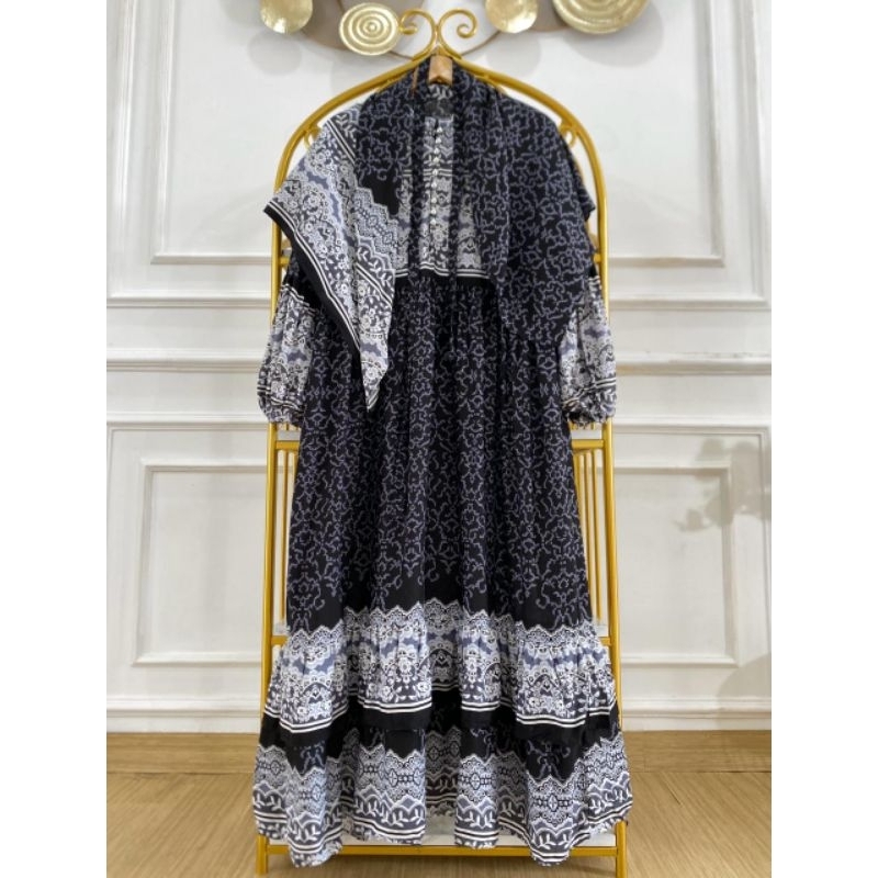 Zaina Set Hijab Bahan Rayon Premium