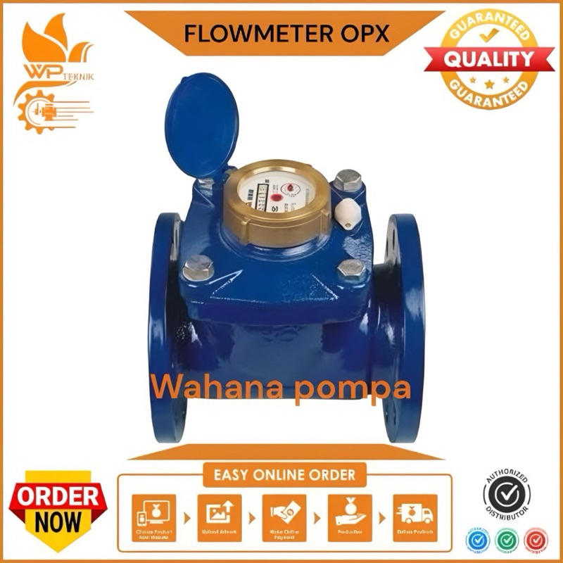 Flow meter air beraih 2 inch Flow meter air 2 inch opx terbaik