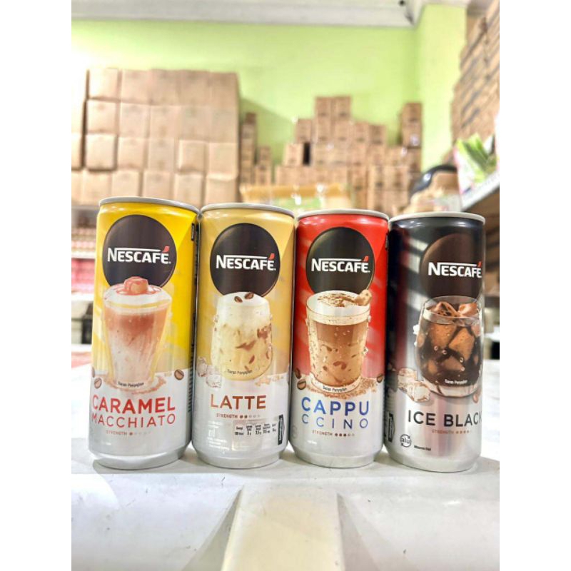 

Nescafe kaleng variant rasa 220 ml / 1 Dus isi 24 pcs