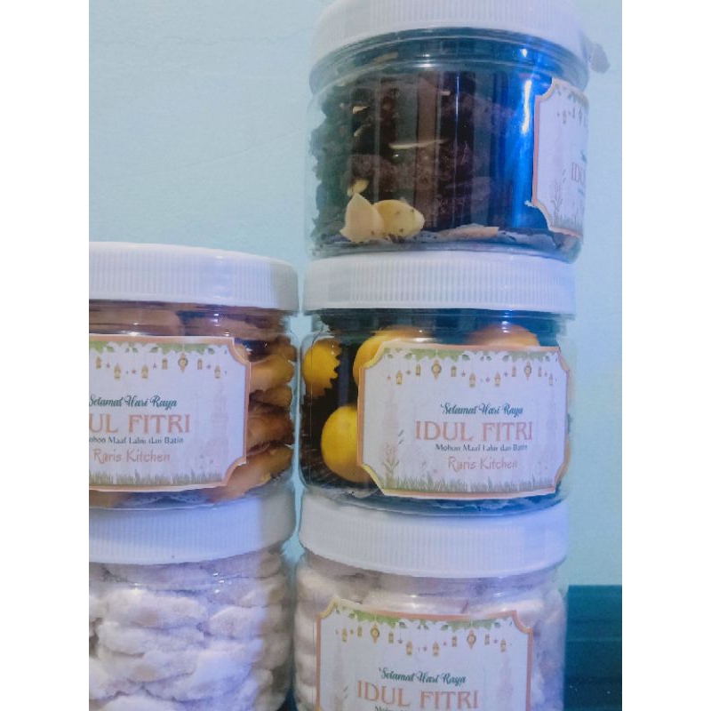 

Paketan cookies Premium/butter cookies 150rb 3 toples jar 400ml