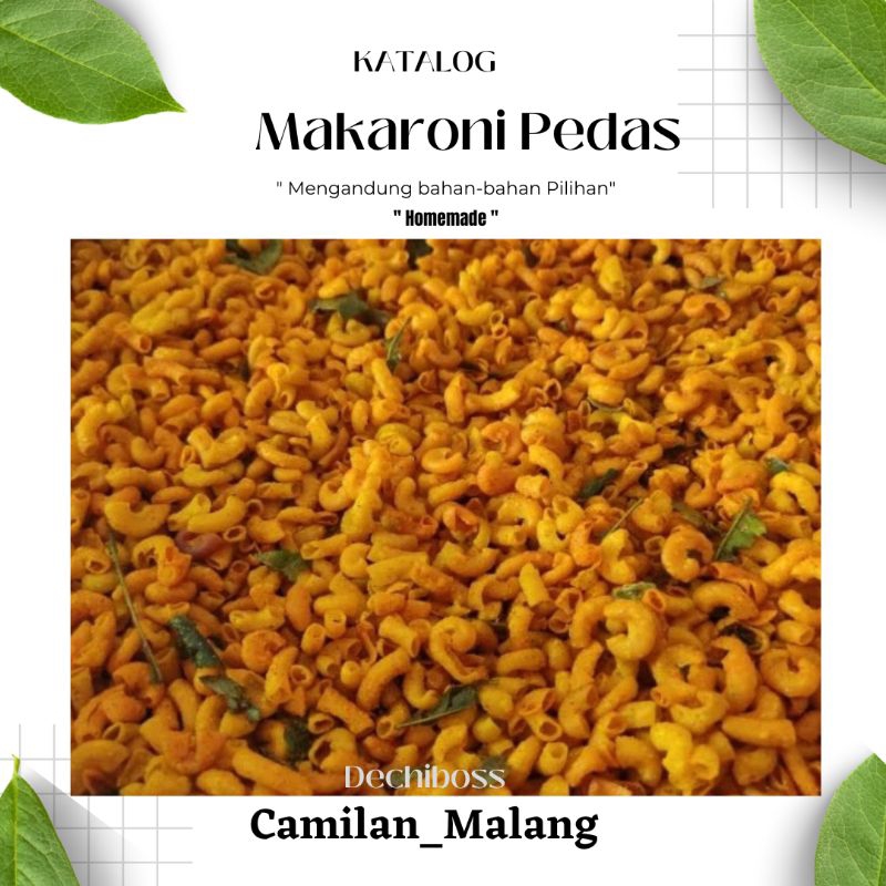 

Dechiboss Makaroni Pedas 500 GRAM