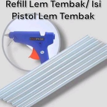

(isi 10pcs) Refil lem tembak / glue gun stick / refill lem tembak kecil / lem lilin bakar kecil